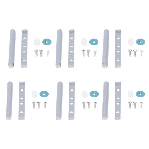 20Pcs Cabinet Door Rebound Devices For Wardrobe, Drawers, And Sliding Doors, Noise Reduction And Protection, Soft Close Hardware, ABS material