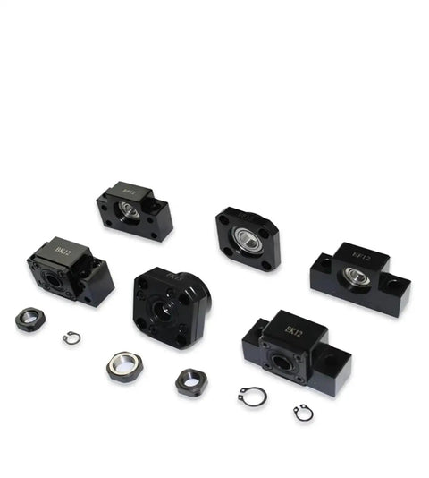 Set of 2 Pack Nut Housing End Support Bearing for Miniature Ball Screw SFK0802 SFK1002 SFK0601, CNC, DIY Projects
