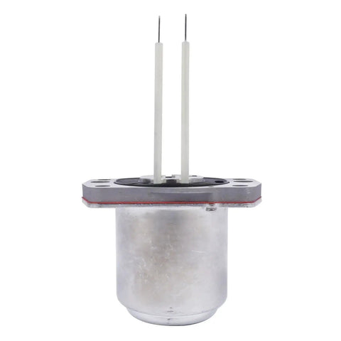 LBLYTO ABS pump motor assembly with silver cylindrical housing and two white wire leads, front view