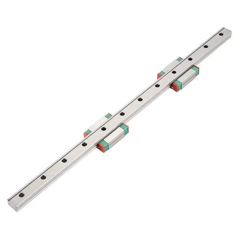 Compact 300mm Mini Linear Rail Guide With Two MGN12B Slide Blocks For Precise 3D Printers And CNC Machines Includes Side Lubrication Inlet