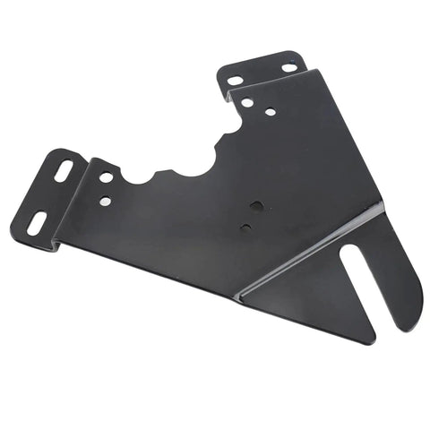 Iron Electric Bicycle Motor Mounting Plate Compatible With MY1016Z MY1016Z2 MY1016Z3 MY1020Z And MY1018 Motors, black iron plate