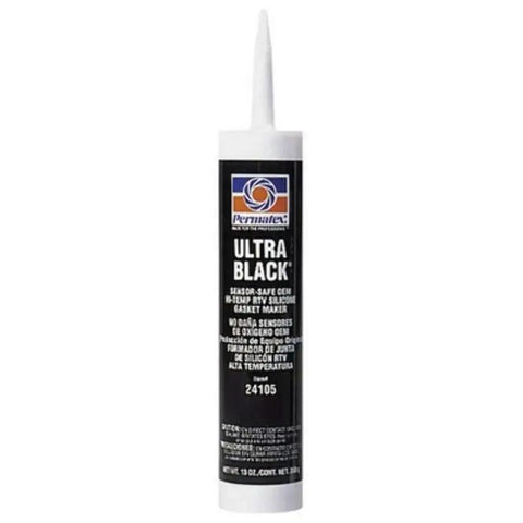 Ultra Black Maximum Oil Resistant RTV Silicone Gasket Maker For Automotive Sealing Heavy Duty High Temp Flexible Sealant 13 Oz Tube