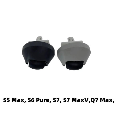 Black and gray Front Omni Directional Wheel for Roborock Vacuum Cleaners S5 Max S6 Pure S7 S7 MaxV Q7 Max Front Caster Replacement