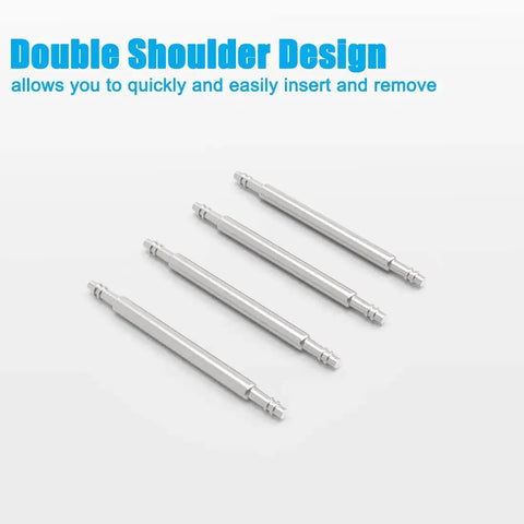 Spring Bar Tool Kit With 32 Heavy Duty 316L Stainless Steel Watch Band Pins For Easy Strap Replacement And Repairs Durable Pins