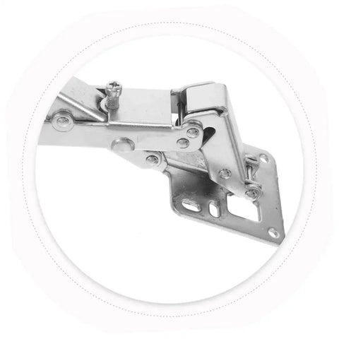 Heavy Duty Concealed Door Hinge Set For Fire Doors And Hidden Cabinets 2 Pack, cold rolled steel, undetectable mechanism.
