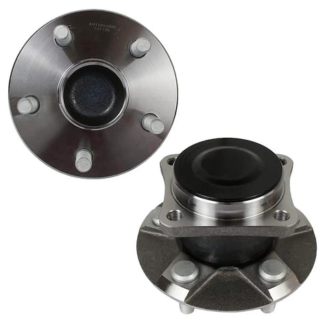 Two Pack Rear Wheel Bearing And Hub Assembly For 2003 2008 Toyota Corolla Matrix Pontiac Vibe Celica 2000 2005 5 Lug Non ABS FWD Direct Fit Replacement