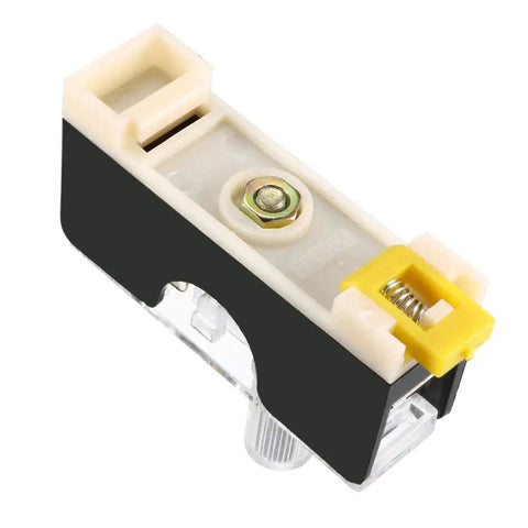 Single Pole Fuse Holder With Indicator Light 6mmx30mm Glass Fuse Included Five Pack Copper Contacts Non Conductive Cover