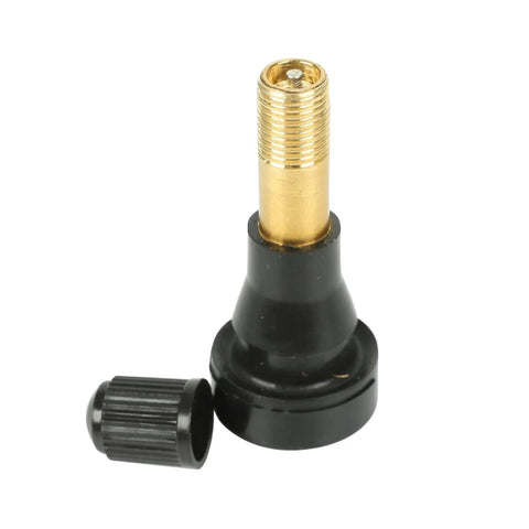 25 Pack TR600HP SnapIn High Pressure Tire Valve Stems One And A Quarter Inch Universal Fit For Most Cars And SUVs Easy Install Replacement Kit 25 Pieces Durable Heavy Duty For Long Lasting Performance close-up