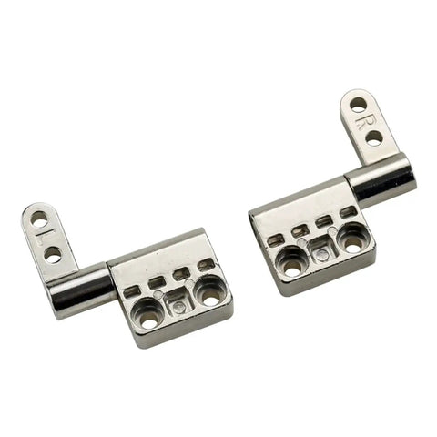 Pair of zinc alloy damping hinges with 360° rotatable torque shaft for cabinet doors, chrome finish