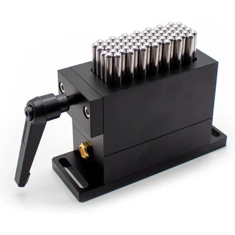 Flexible Claw Fixture Clamps With 67 Pin Adaptive Workholding Gripper 30 By 79mm Stainless Steel Build 21mm Stroke Reconfigurable