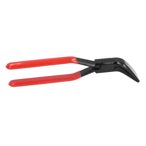 45-degree jaw from Three Piece Pro Grade Heavy Duty Metal Bending Pliers Set With Jaws Straight 45 And 90 Degree Hand Seamers Tool