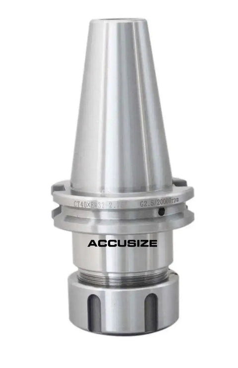 Cat40 To Er32 Collet Chuck, Milling Workhorse, 2.76 Inch Projection, Balanced To 20,000 RPM At G2.5, CNC Tool Holder, front view