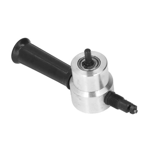 Electric Double Head Metal Nibbler Cutter Pro Grade with black handle