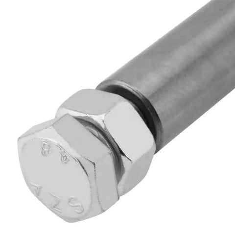 Close-up of a metal bolt from the Push Pull Toggle Clamp 305E 386 Kg Capacity For Workholding Jigs And Welding Fixtures