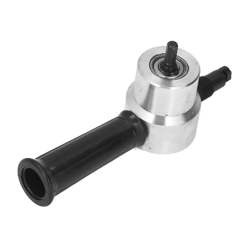 Electric Double Head Metal Nibbler Cutter Pro Grade Adjustable Cutting Heads tool with aluminum body and wrench handle