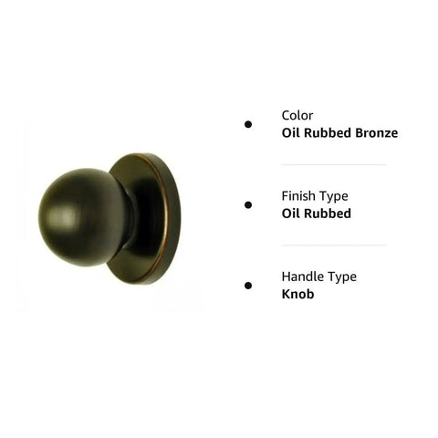 Oil Rubbed Bronze Bi-Fold Cabinet Knobs With Back Plates Pack Of Four Two-Piece Construction Back Plates About One And A Half Inches