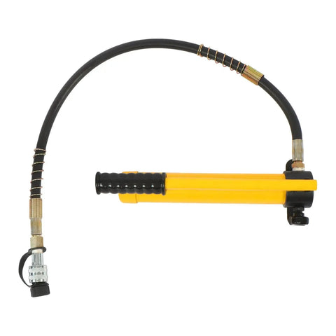 15 Ton Hydraulic Knockout Punch Kit With Half Inch To Four Inch Conduit Cutter, heavy duty punch driver tool with hydraulic hose