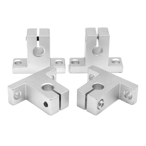 4 guide supports from 8x200mm Linear Rail Shaft Kit 2Pcs With 4 Guide Supports And 4 SC8UU Ball Bearing Slides for precision motion