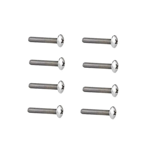 Set of 8 screws for Metal Flower Shape Pull Handle Cabinet Knob Bronze Tone Set Of 8 With Screws For Doors And Drawers