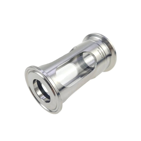 HEZONGSION 1.5in tri-clamp stainless steel mini sight glass with EPDM seal, SS304, 3.5in length, ID 25mm