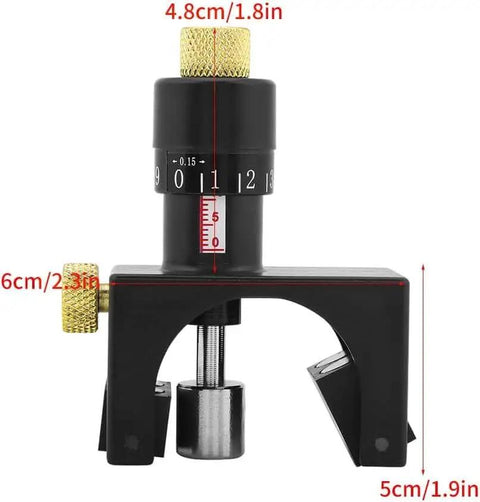 Magnetic Planer Blade Setting Jig, Adjustable Knife Height Gauge Setter for Jointer and Planer, High Carbon Steel Precision Tool for Woodworking