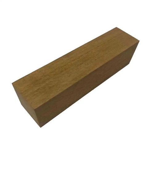 One Piece Mahogany Pepper Mill Blank 3x3x12 Inch Kiln Dried Hardwood Turning Wood Block For Woodworking And Lathe Projects By Exotic Wood Zone Pro Grade For Pepper Mills Nutmeg Grinders And Craft Masterpieces