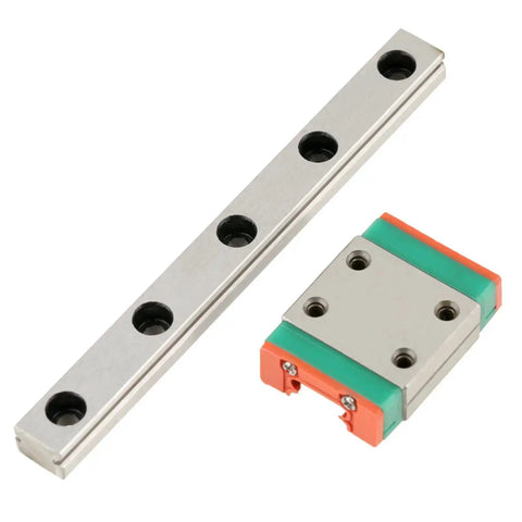 Miniature Linear Rail And Slider Set 7mm Wide With 70mm Travel High Precision Linear Motion Guide For Small Projects