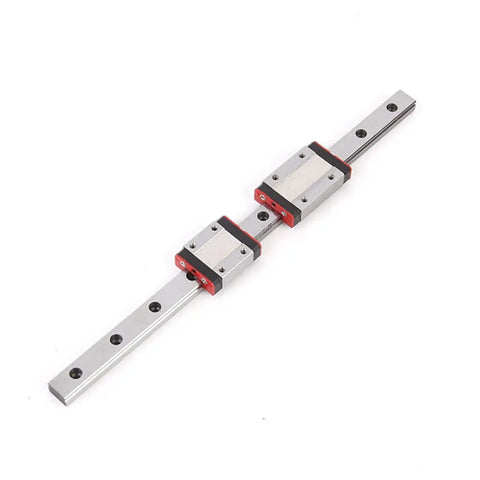 Pro Grade Linear Rail Guide Kit For 3D Printers And CNC Machines Includes Carriage Aluminum Alloy Anodized Finish Smooth Glide Durable