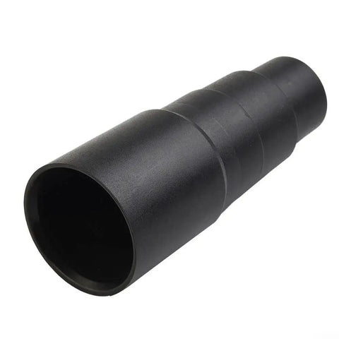 Side view of black PVC vacuum hose reducer sleeve adapter for 21–35 mm hoses