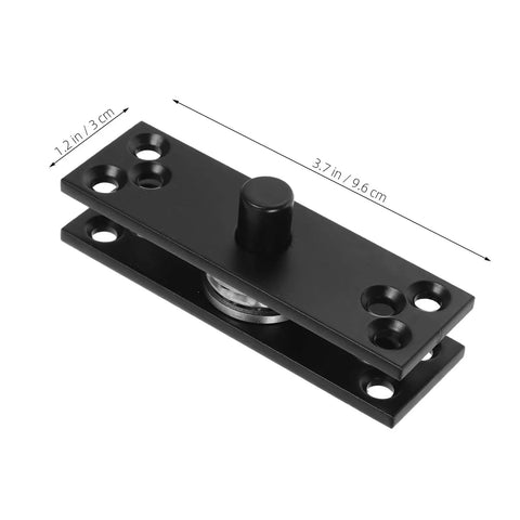 Hidden Door Hinge for Wood Doors and Secret Bookcases, Heavy Duty Stainless Steel with 360 Degree Rotation Pivot
