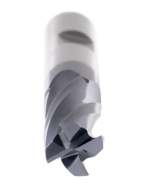 M42 8 Percent Cobalt TiAlN Finishing End Mill For CNC Center Cutting With Half Inch Shank And Half Inch Cutting Diameter One And A Quarter Inch Flute Length And Three And A Quarter Inch Overall Length Boss Grade Accusize Industrial Tools 6800 4051