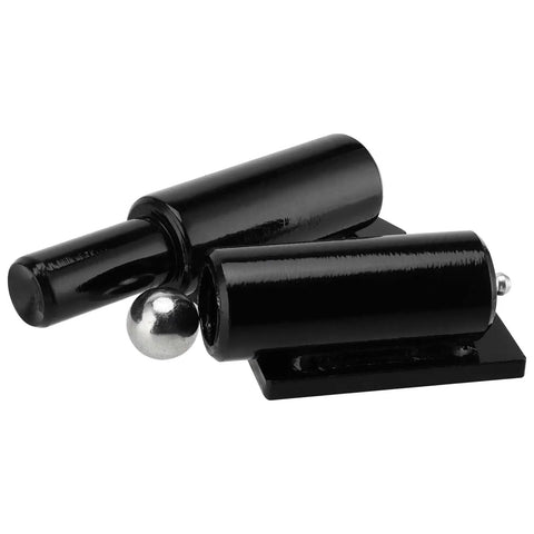 Five Pack 7 Inch Barrel Gate Hinges Weld On Heavy Duty Iron Hinges For Swing Gates And Trailer Ramp Gates Rust Resistant Coated