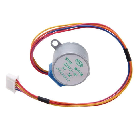 ULN2003 28BYJ-48 4-phase 5V stepper motor with multicolor lead wires and white connector