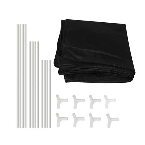 Ender Series 3D Printer Enclosure Fireproof and Dustproof With Quick Install Easy Setup Folding Storage and Tool Pockets components