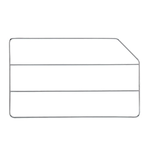 12 Inch Baking Sheet Organizer Rack For Wall And Base Kitchen Cabinets Chrome Wire Divider For Pan Storage In Cupboards.