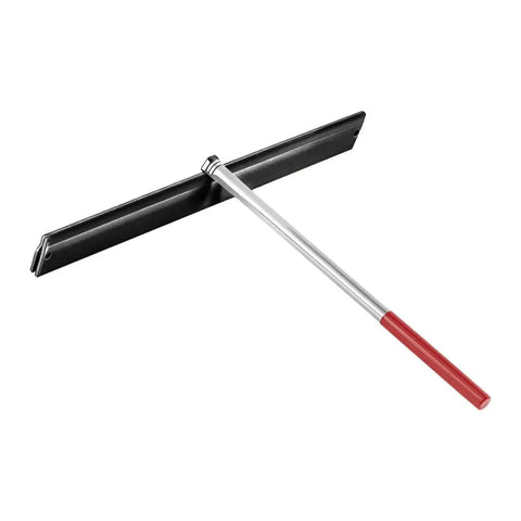 Sheet Metal Folding Hemming Tool For Standing Seam Roofing with carbon steel bender, ergonomic red grip, precision aiming hole.