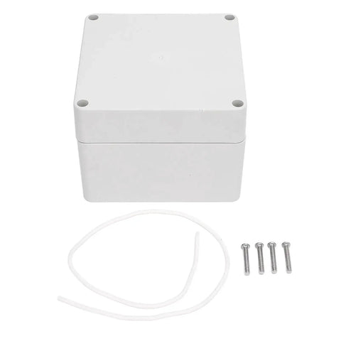 Tough As Nails Rust Proof And Erosion Resistant Waterproof Electrical Enclosure Box 120x120x90mm with sealing strip and screws