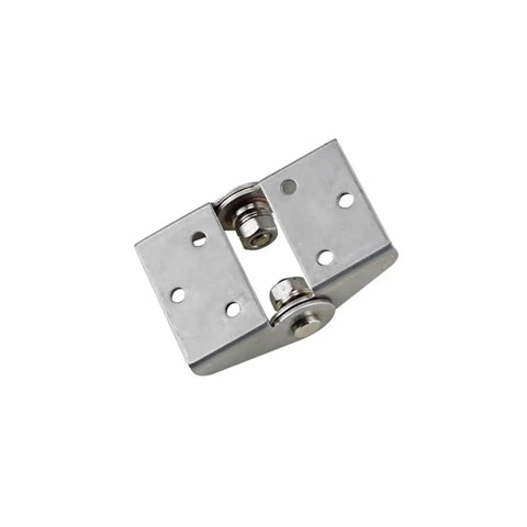 Damping torque hinge, stainless steel, for industrial pivot doors, 3.5 Nm, 1 piece