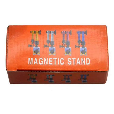 Box packaging for Red Adjustable Magnetic Base Holder For Digital Dial Indicator With Three Joints And Easy On Off Move Base