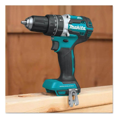 Compact 18V Brushless Hammer Drill Driver One Half Inch Chuck Cordless Tool Only Delivers 530 Inch Pounds Max Torque