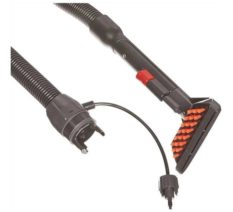 Bissell commercial hose and upholstery tool, black with orange bristle brush head for BG10 deep cleaning machine