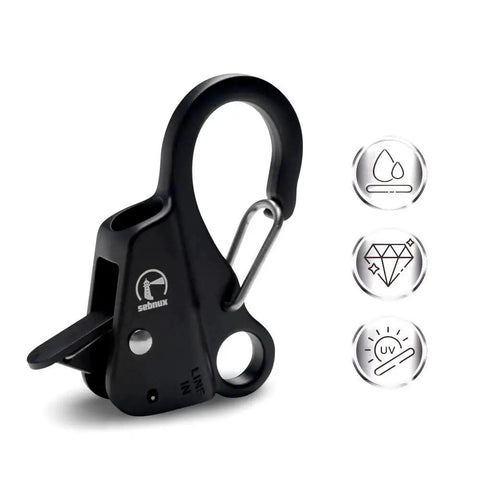 Stainless Steel Anchor Hook With Quick Release For Small Boats Pontoon And Kayak Plated Black Set Of 2 designed for tension adjustments