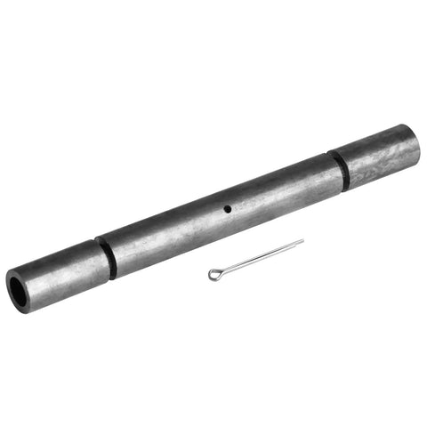 Heavy Duty Weld On Barrel Hinges 12 Inch Set OTTFF Two Pack 3 Piece Hinges For Trailer Ramp Door And Metal Gate Carbon Steel Black Finish