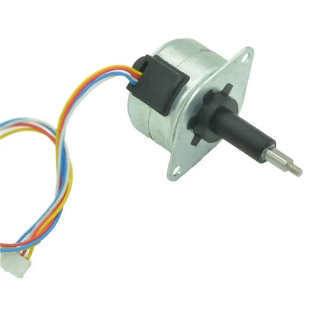 35mm Permanent Magnet Micro Screw Stepper Motor With 5V, 12V, Or 24V Options, Captive PM Stepper, 20mm Stroke, visible wires