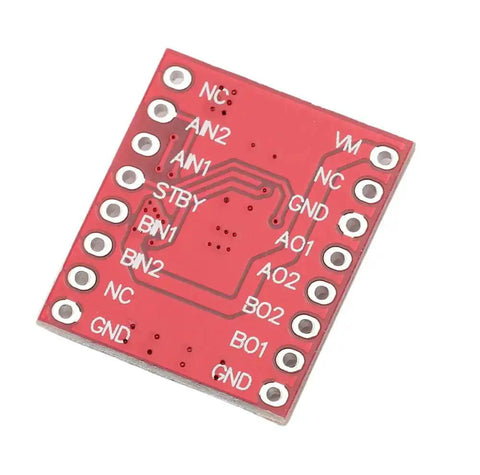 Three Pack DRV8833 Dual DC Motor Driver Board With H Bridge For Arduino Projects TB6612 Compatibility front view