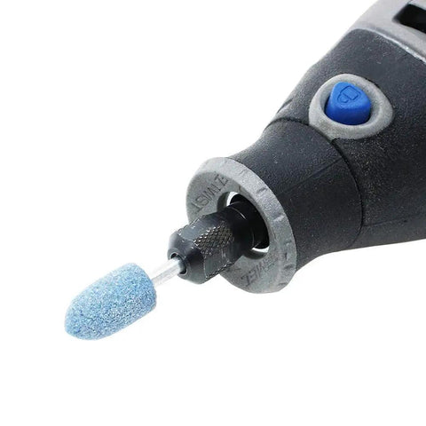 Aluminum Zirconia Abrasive Mounted Grinding Bits Set For Rotary Tools One Eighth Inch Shank 44 Mm Length