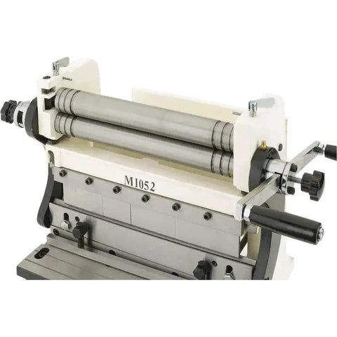 3-In-1 Sheet Metal Machine 12 Inch Capacity For Breaking, Shearing And Slip Rolling Up To 22 Gauge Mild Steel, 1-1/2 Inch Roll Diameter