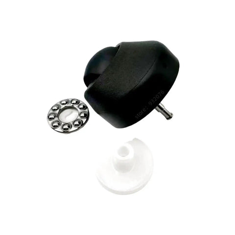 Must Have Replacement Front Caster Wheel For ECOVACS T10 T20 X1 Omni T10 Plus X1 Turbo Robot Vacuum Cleaners, black and durable