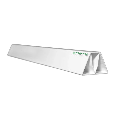 36 Inch PVC Rooftop Pipe Support Stand For Conduit Gas Lines HVAC Units Condensate Piping And Roof Installations Cut To Length Heavy Duty Durable PVC Roof Block System From MIRO-CG