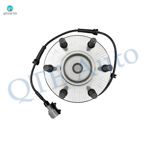 Front Wheel Hub Bearing Assembly Replacement For Nissan Frontier Pathfinder Xterra And Suzuki Equator RWD shown from top view